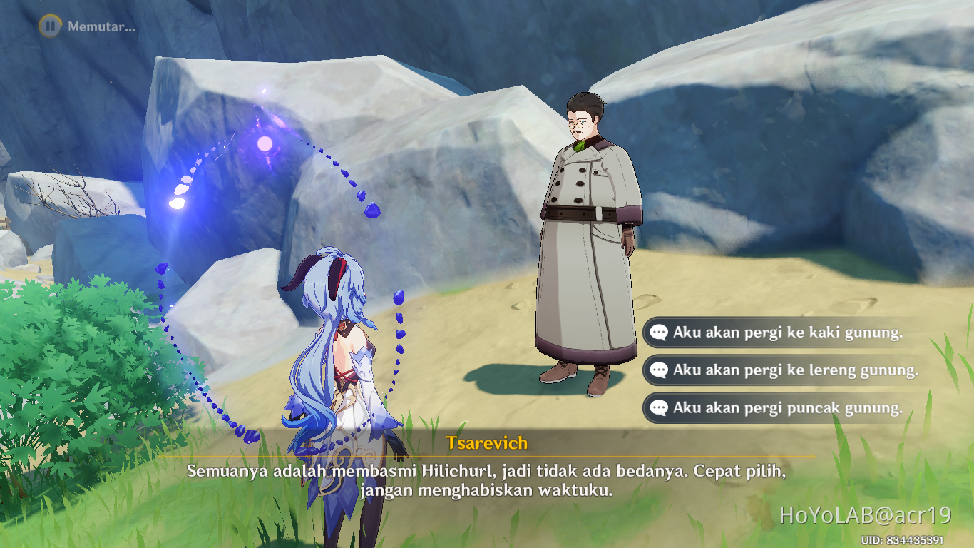 Misi Langka Misi Tsarevich Genshin Impact HoYoLAB