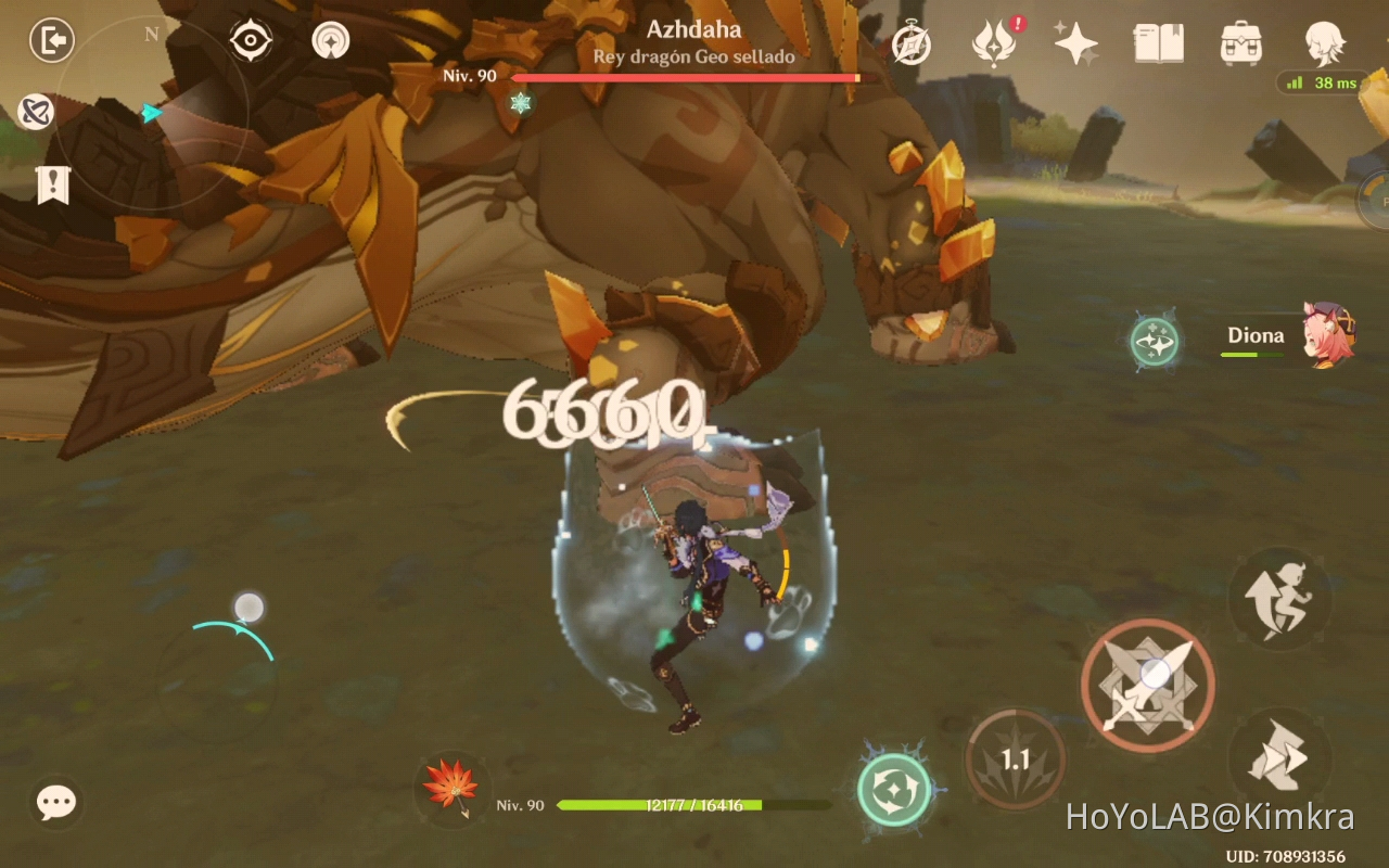Main Kaeya físico ( ´⌓` ) Genshin Impact | HoYoLAB