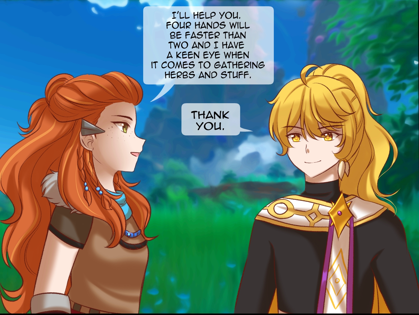 Aloy meets aether 5 genshin impact hoyolab