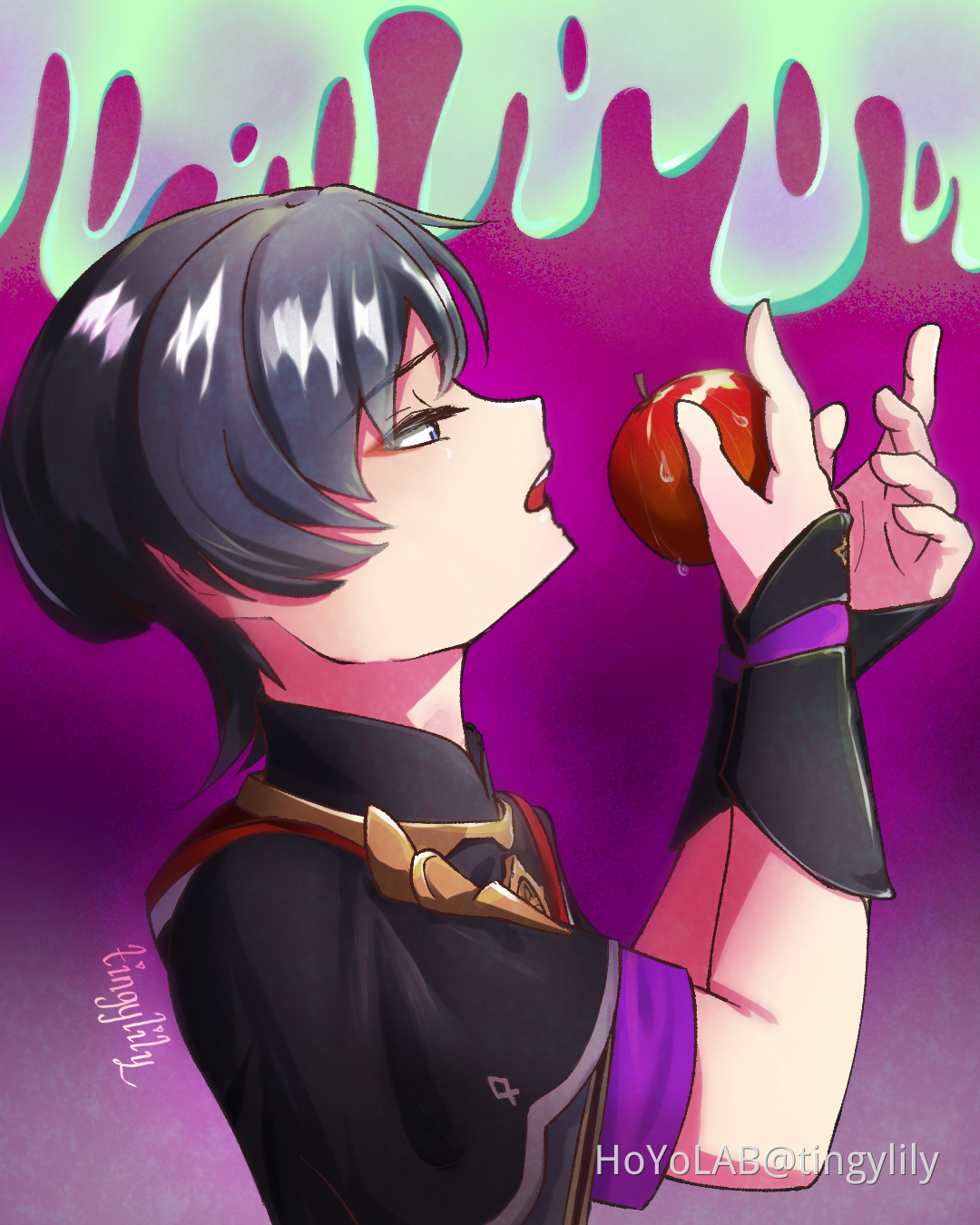 Scaramouche and the forbidden fruit Genshin Impact | HoYoLAB