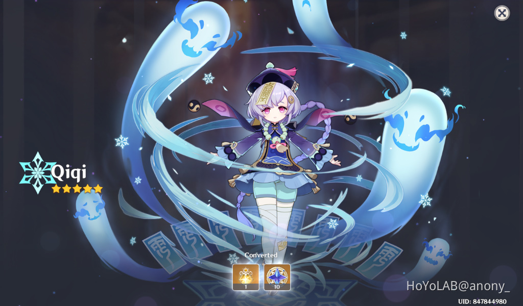 C1 Qiqi Genshin Impact HoYoLAB