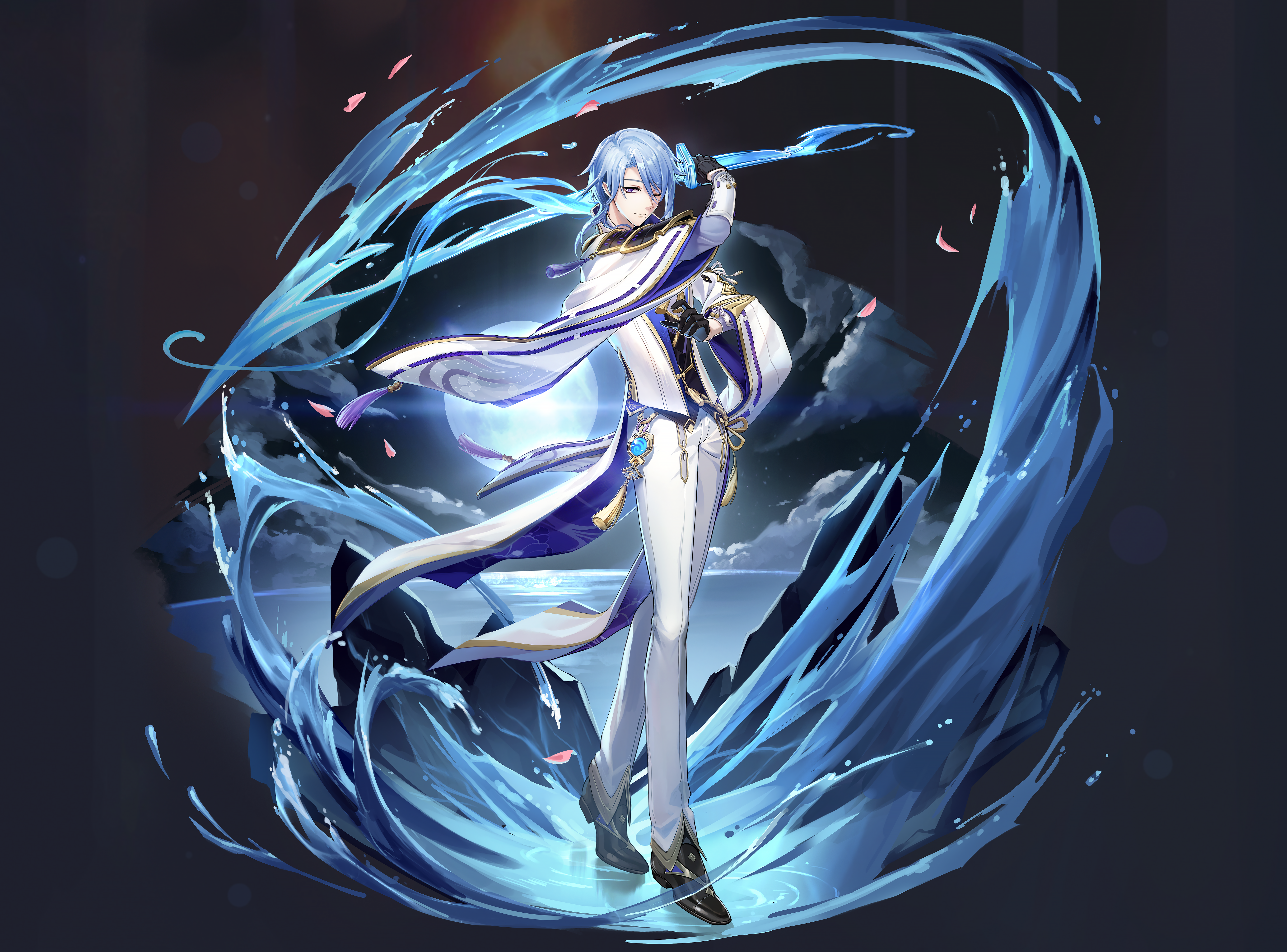 神里綾人 メタカ 46枚 訂正】 先ほど投稿した『神里綾人』のキャラクター紹介画像が小さい