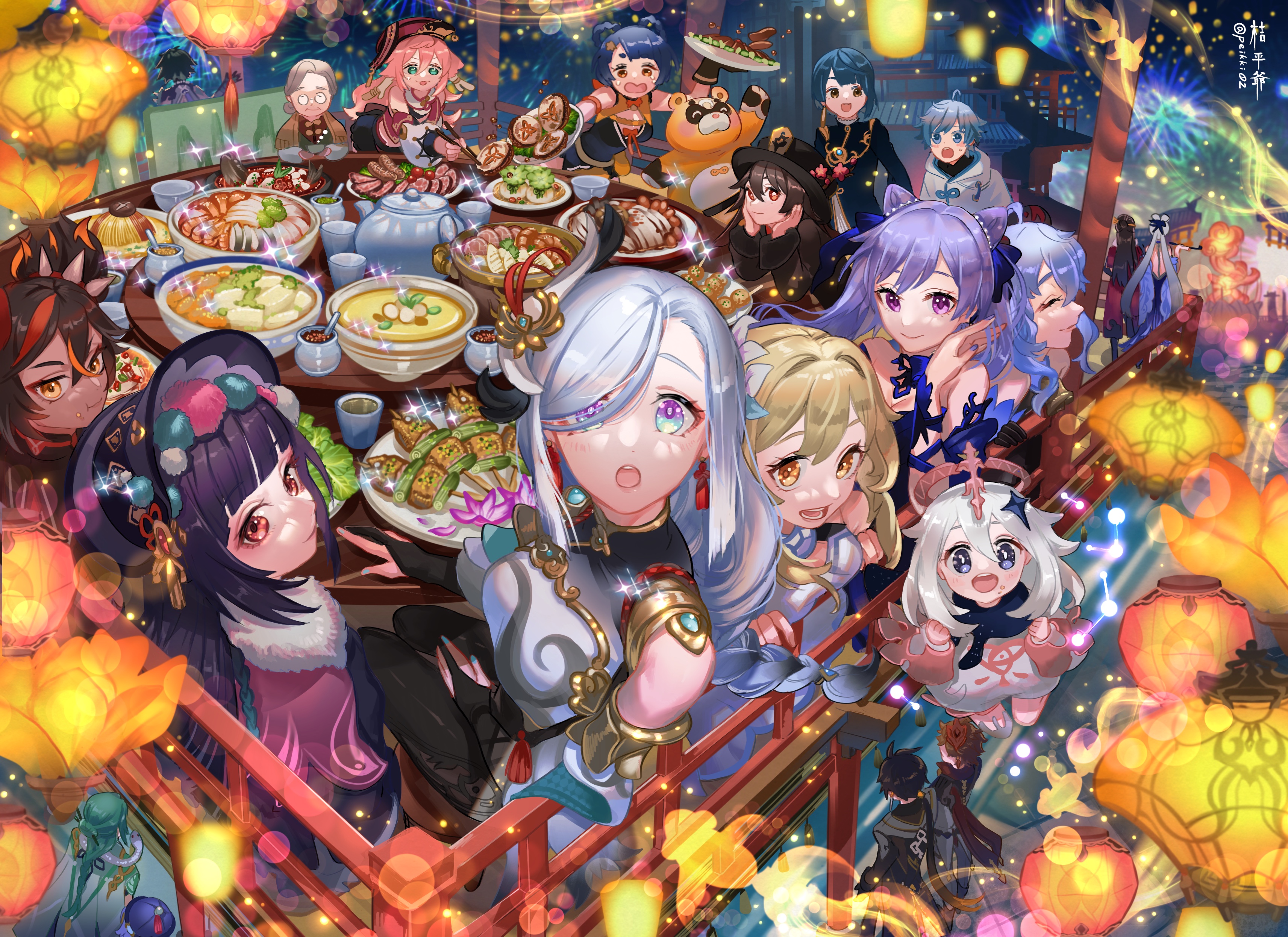 海灯祭を祝して！ Genshin Impact | HoYoLAB