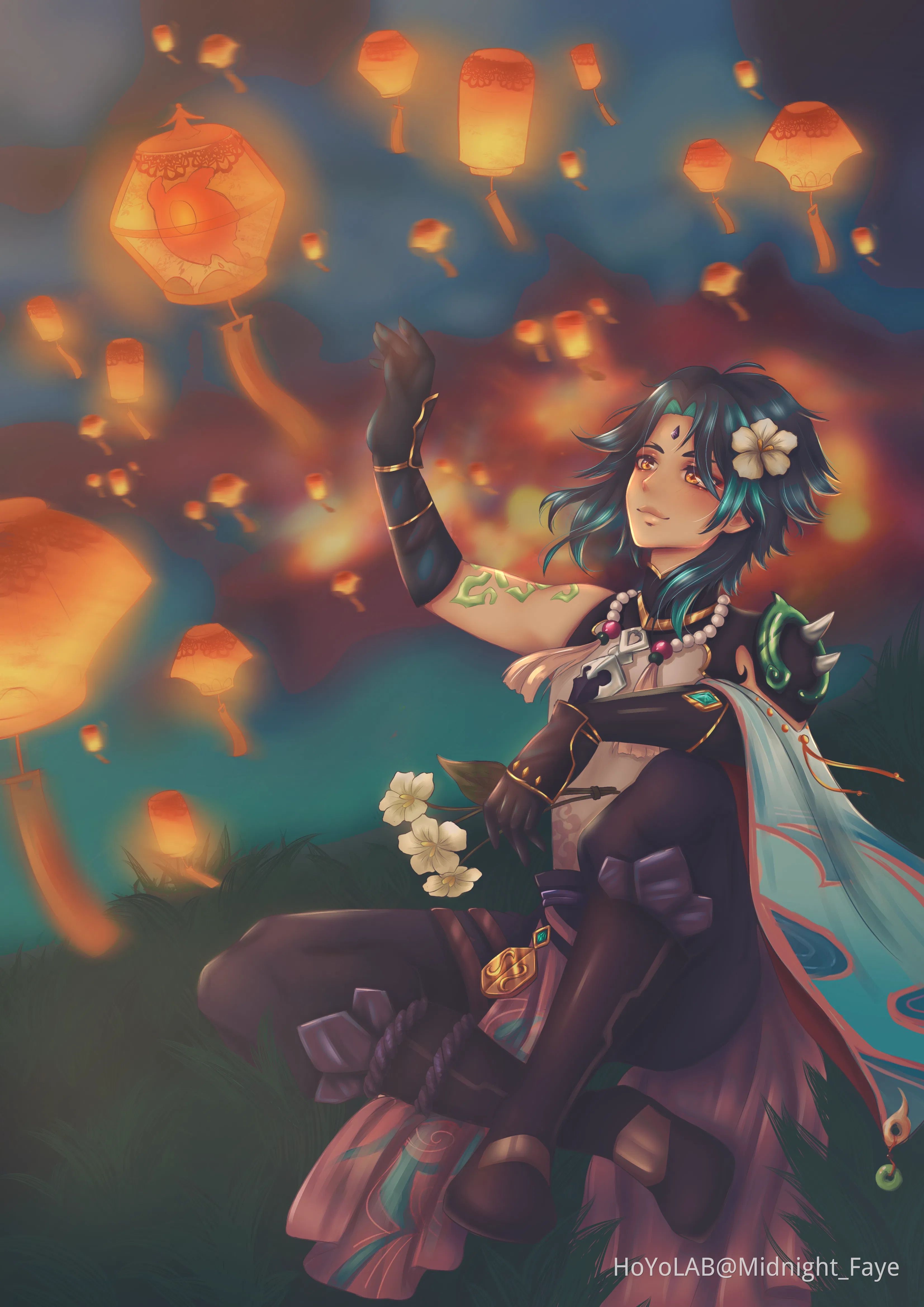 A kind soul lights up the darkest night Genshin Impact HoYoLAB