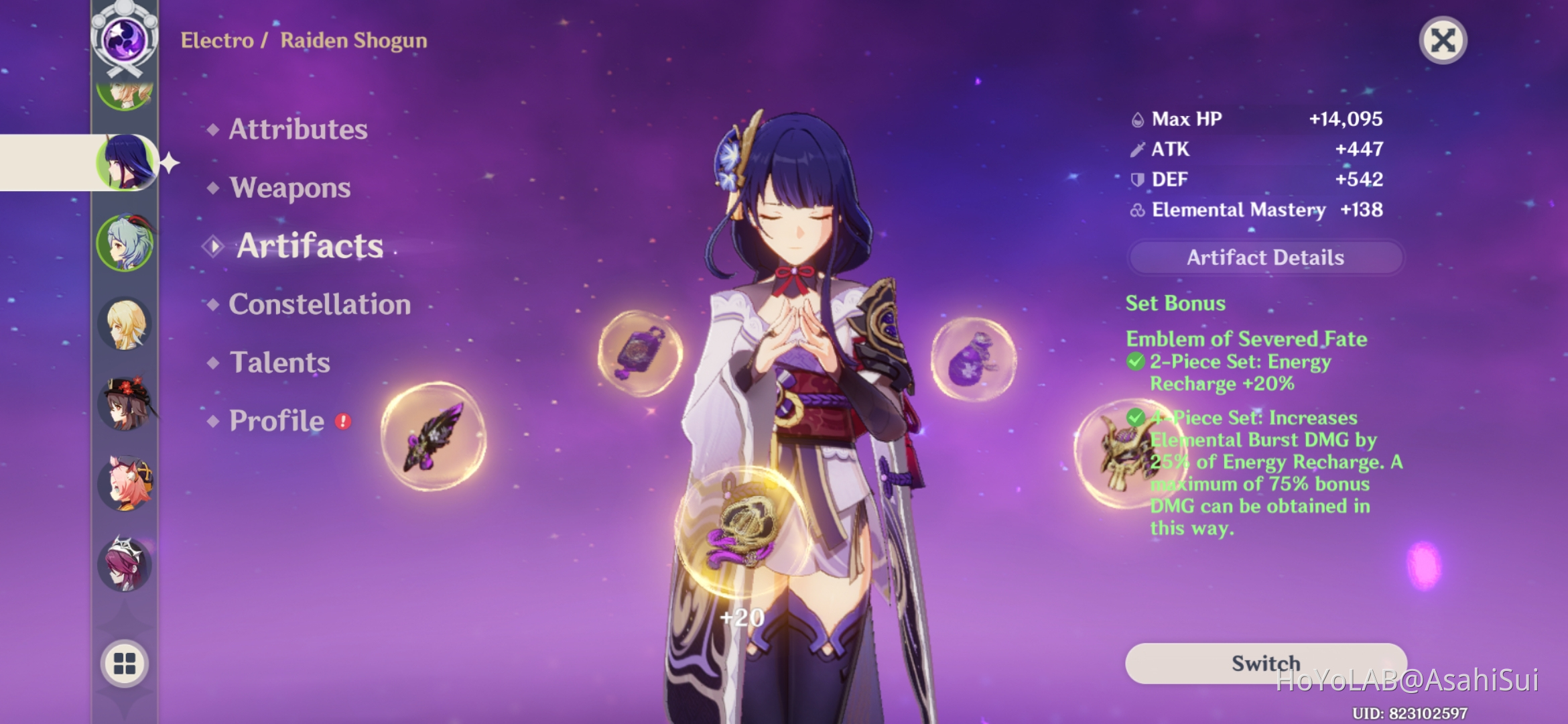 About Raiden Shogun/Baal Genshin Impact | HoYoLAB