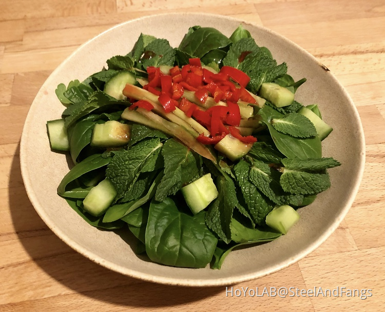 I made mint salad 🥗 Genshin Impact HoYoLAB