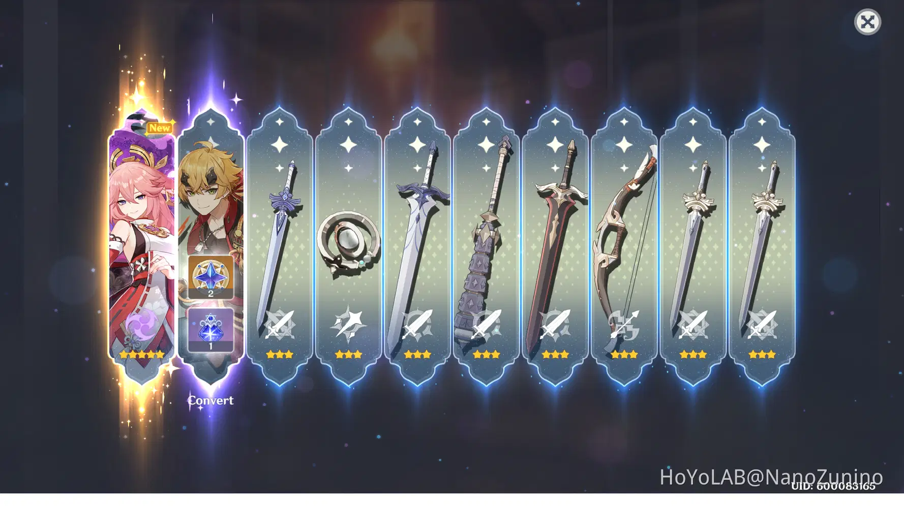 Got Yae in the first 10x Pull Genshin Impact | HoYoLAB
