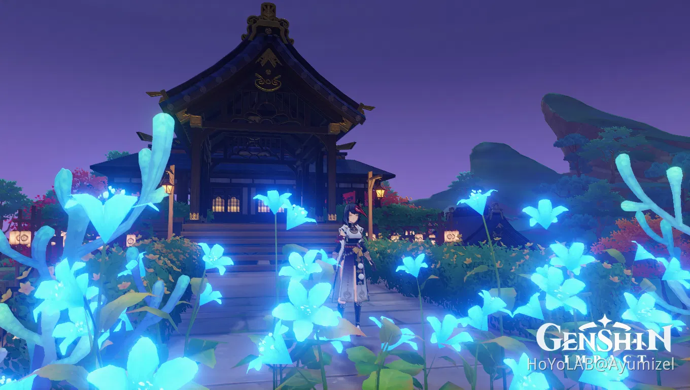 Kujou Clan's Rest House | ft. Raiden Shogun | Inazuma builds Genshin ...