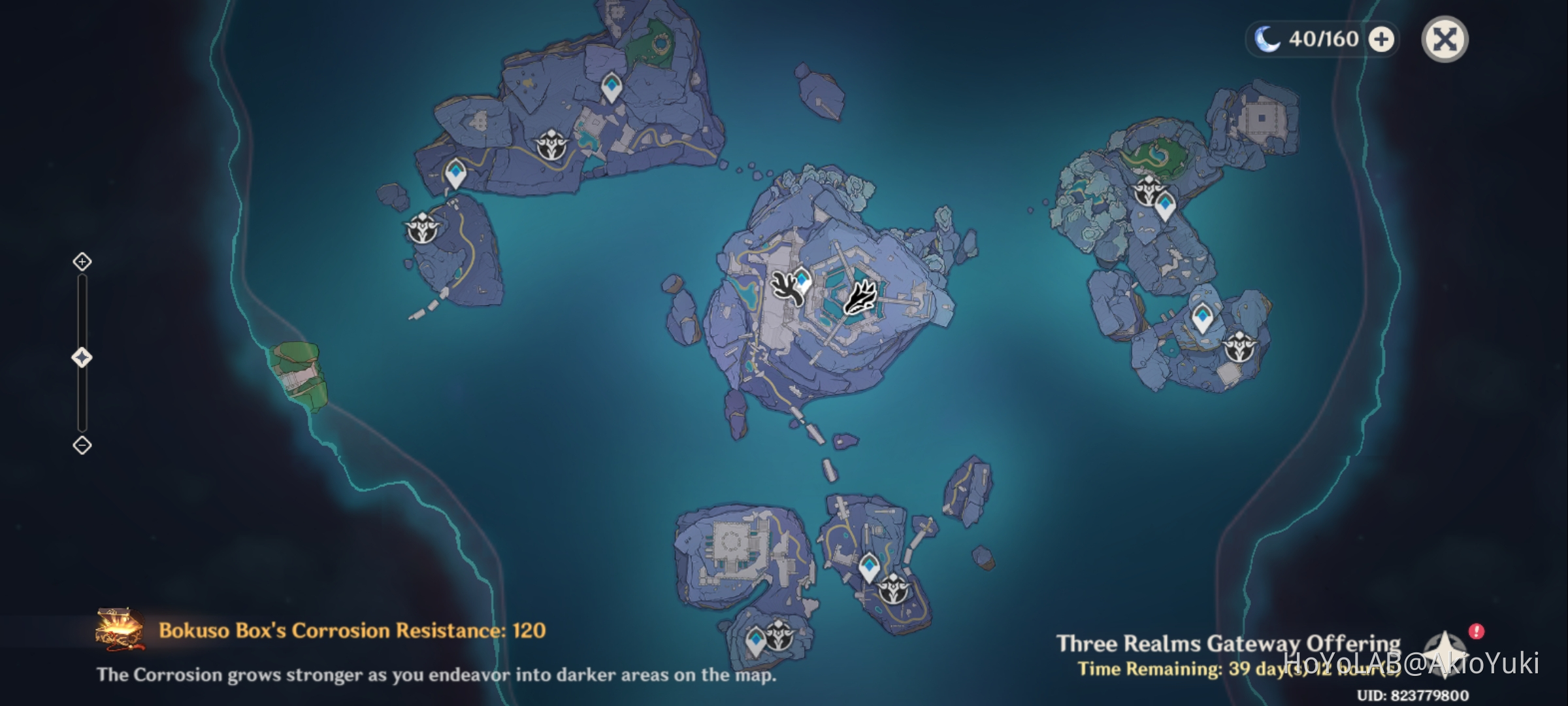 Event map Genshin Impact HoYoLAB