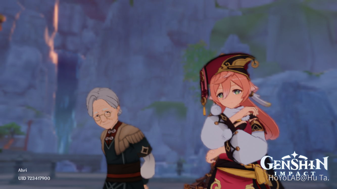 Yanfei and Granny Genshin Impact HoYoLAB