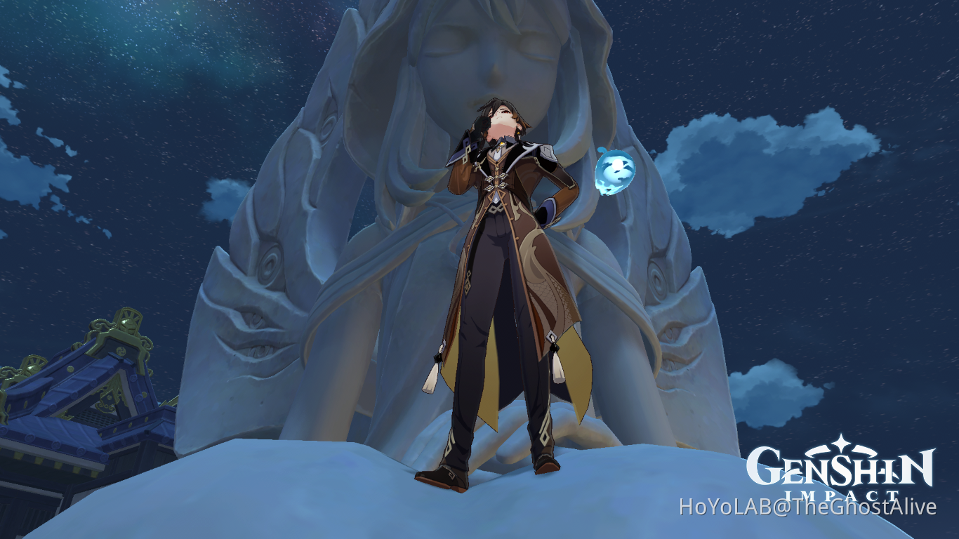 Zhongli doing some sight seeing Genshin Impact HoYoLAB