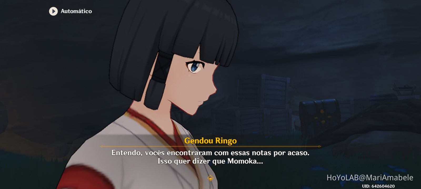 Fim da missão com a Gendou Ringo | Genshin Impact | HoYoLAB