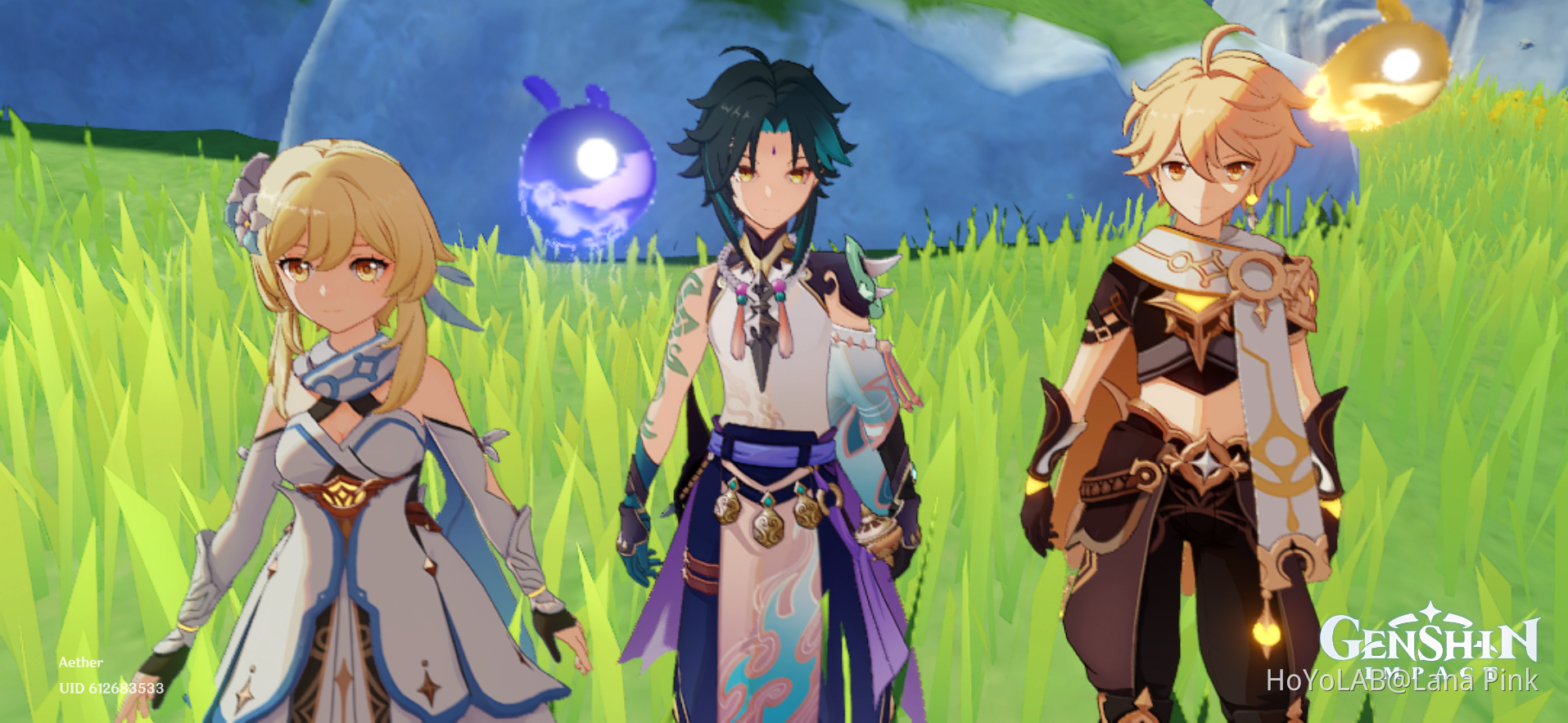 Xiao x travelers Genshin Impact HoYoLAB