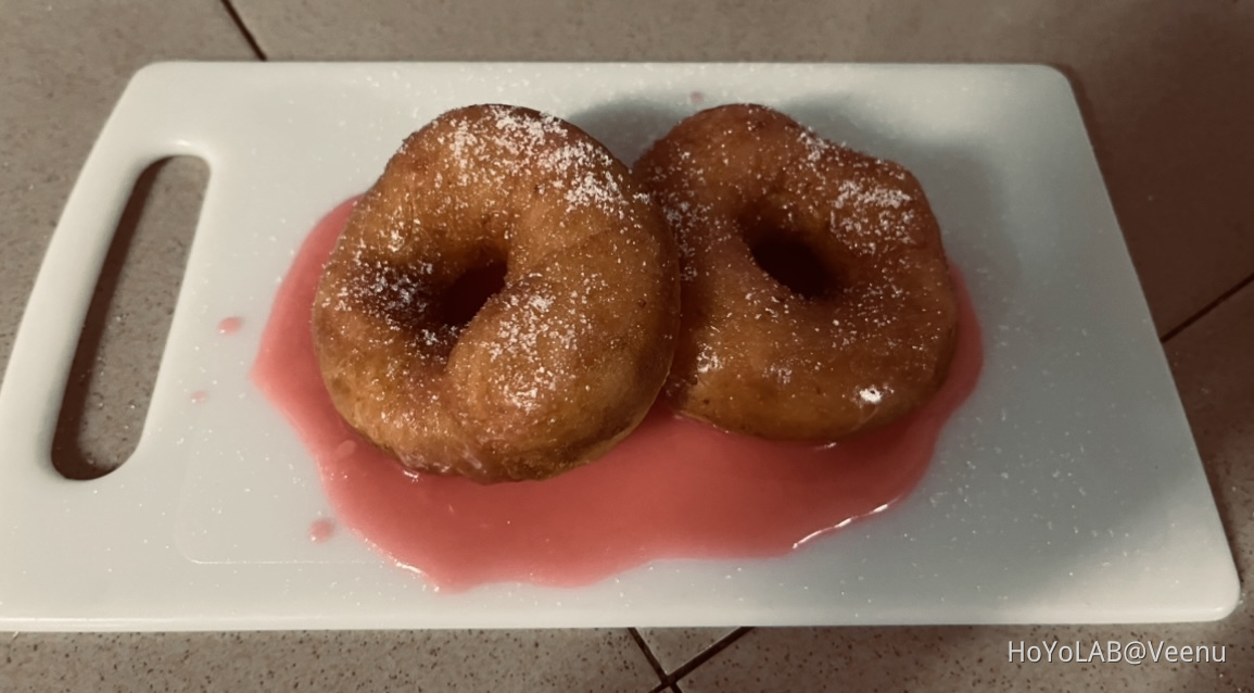 Sweet sugar donuts 🍩 I would like to recommend to the Raiden Shogun ...