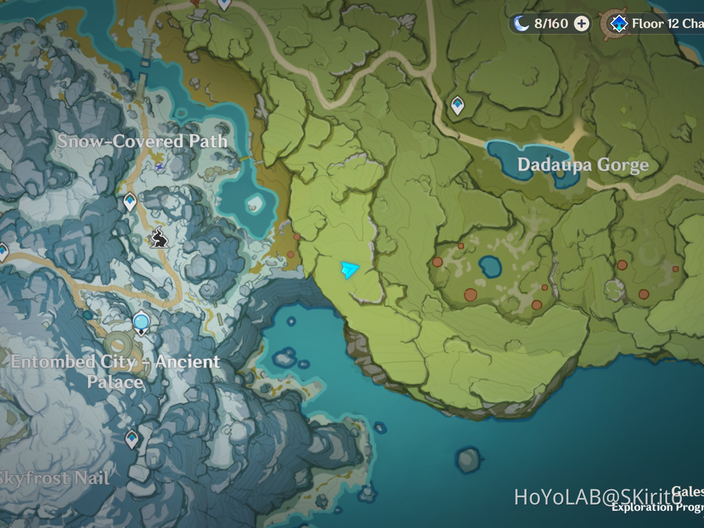 An Exquisite Chest near DragonSpine that you might have missed! Genshin