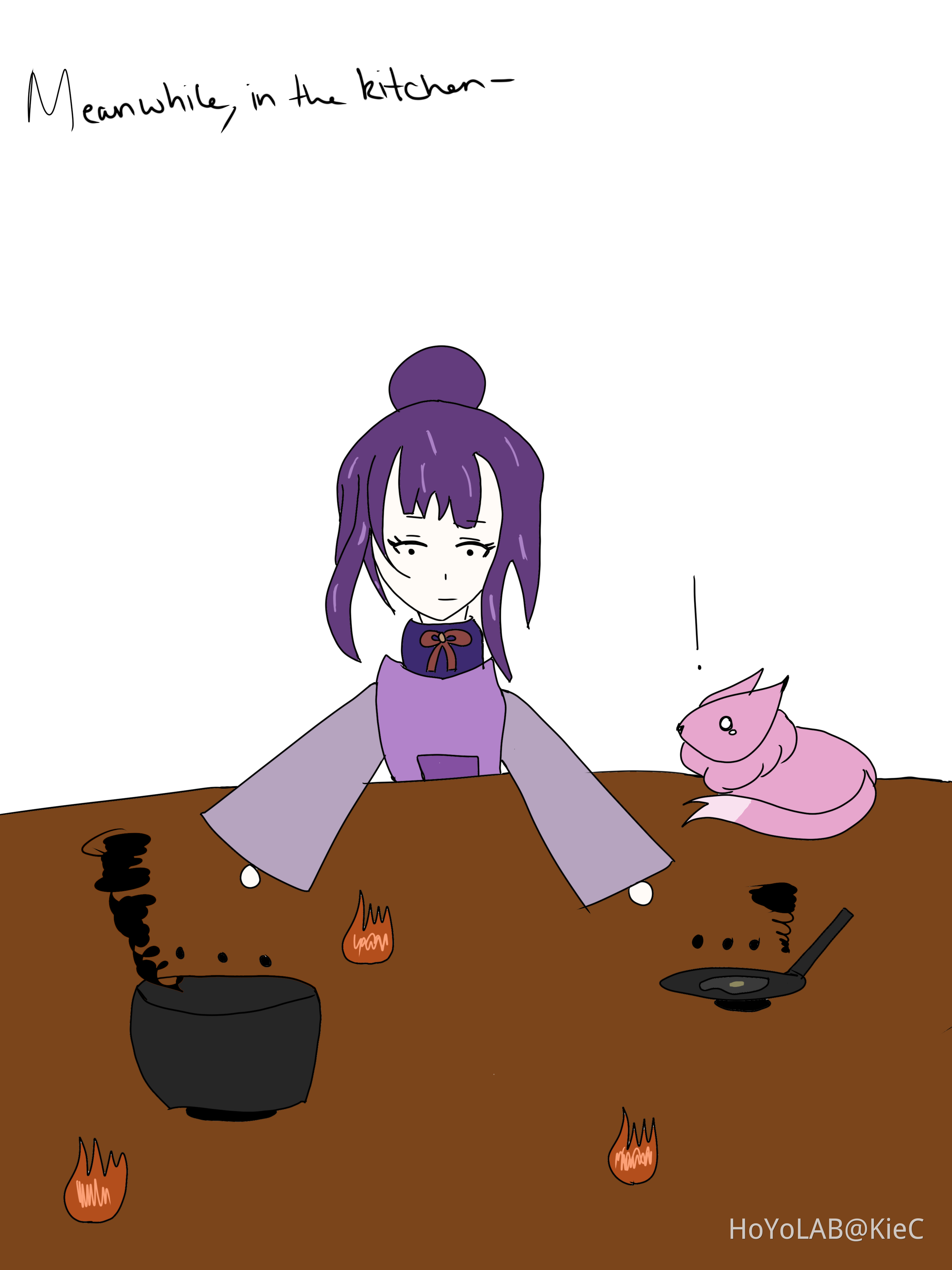 Never trust Raiden in the kitchen. | Genshin Impact | HoYoLAB