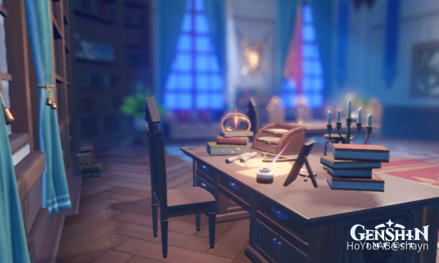 Grand Master's Office Genshin Impact HoYoLAB