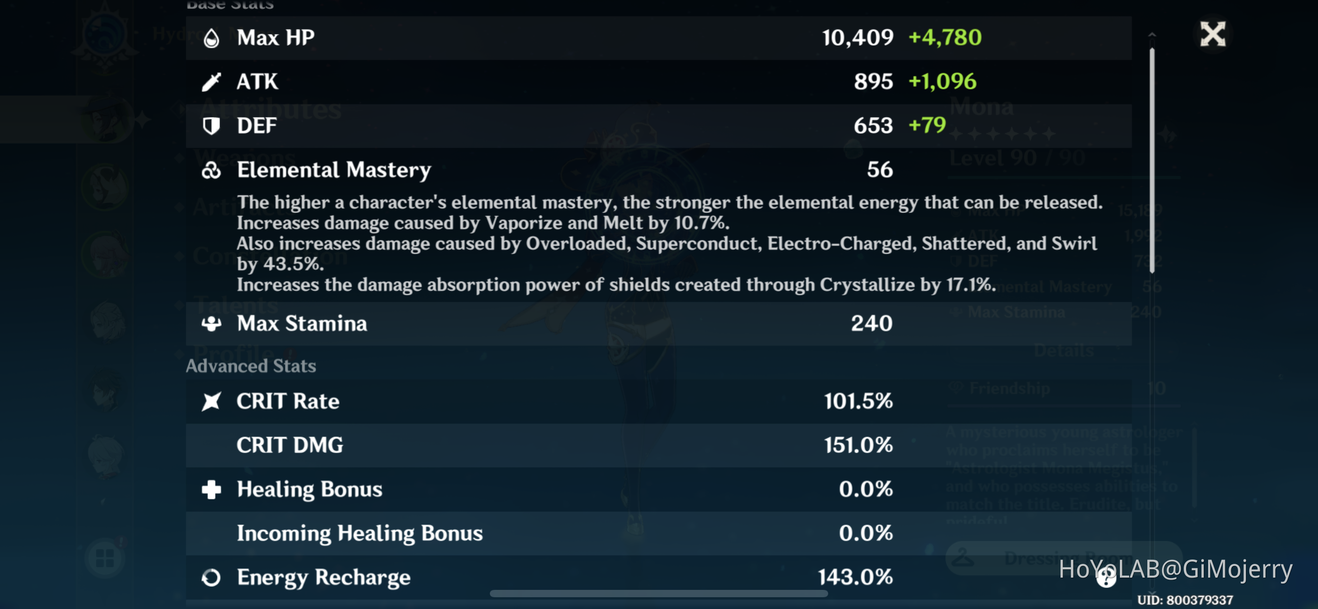 This Mona build crit 100% style is so much fun!!! You will always get a ...