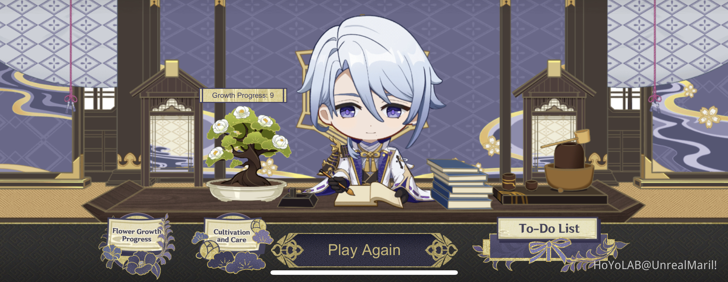 “When Flowers Bloom” event Genshin Impact HoYoLAB