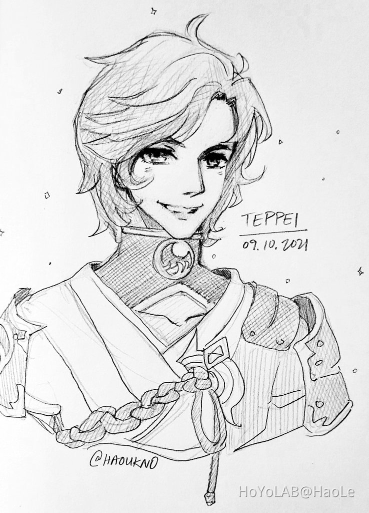 Teppei Sketch Genshin Impact HoYoLAB