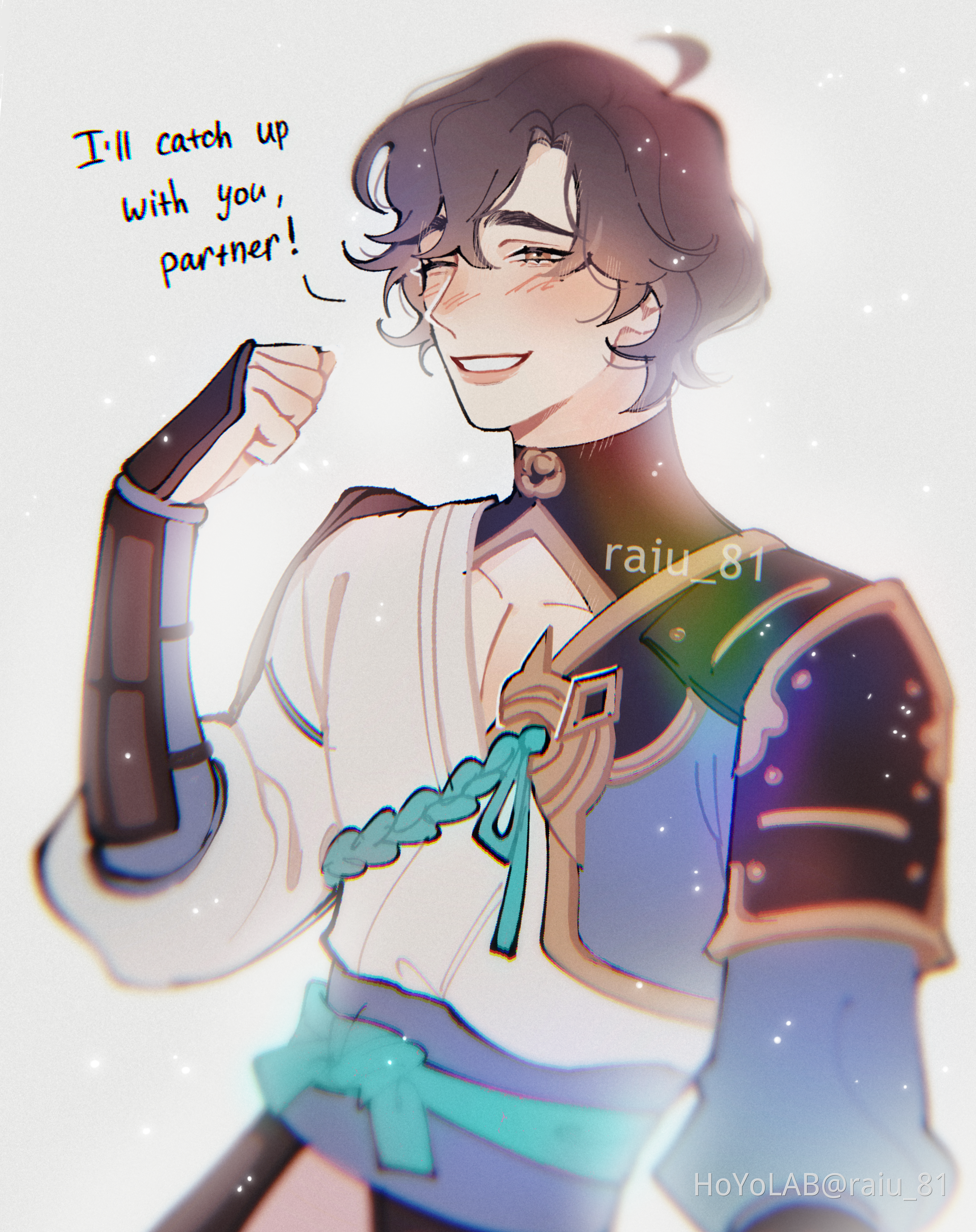 Teppei in his new uniform Genshin Impact | HoYoLAB