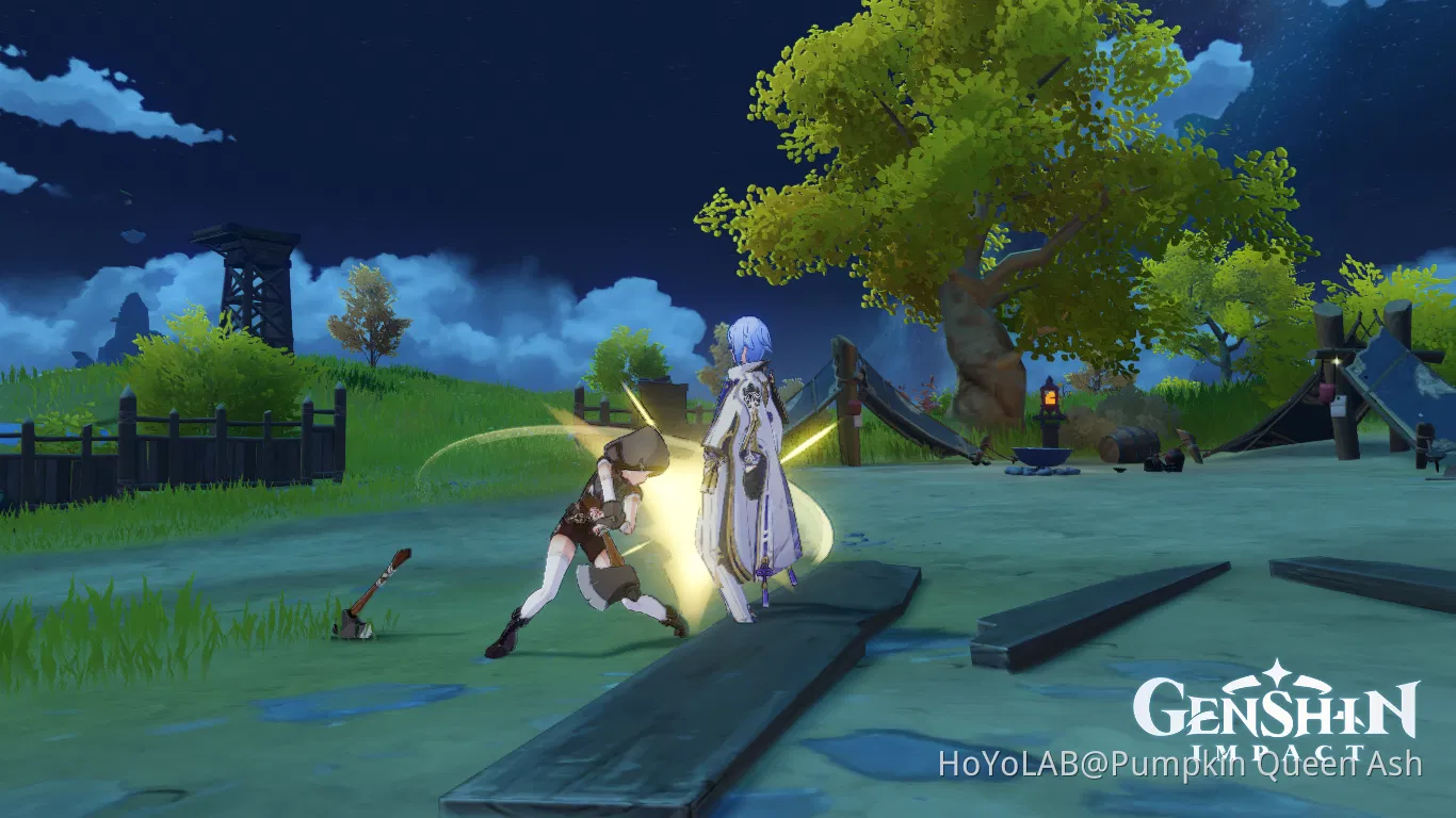 Ayato vs Brass Bull Zhao Genshin Impact HoYoLAB