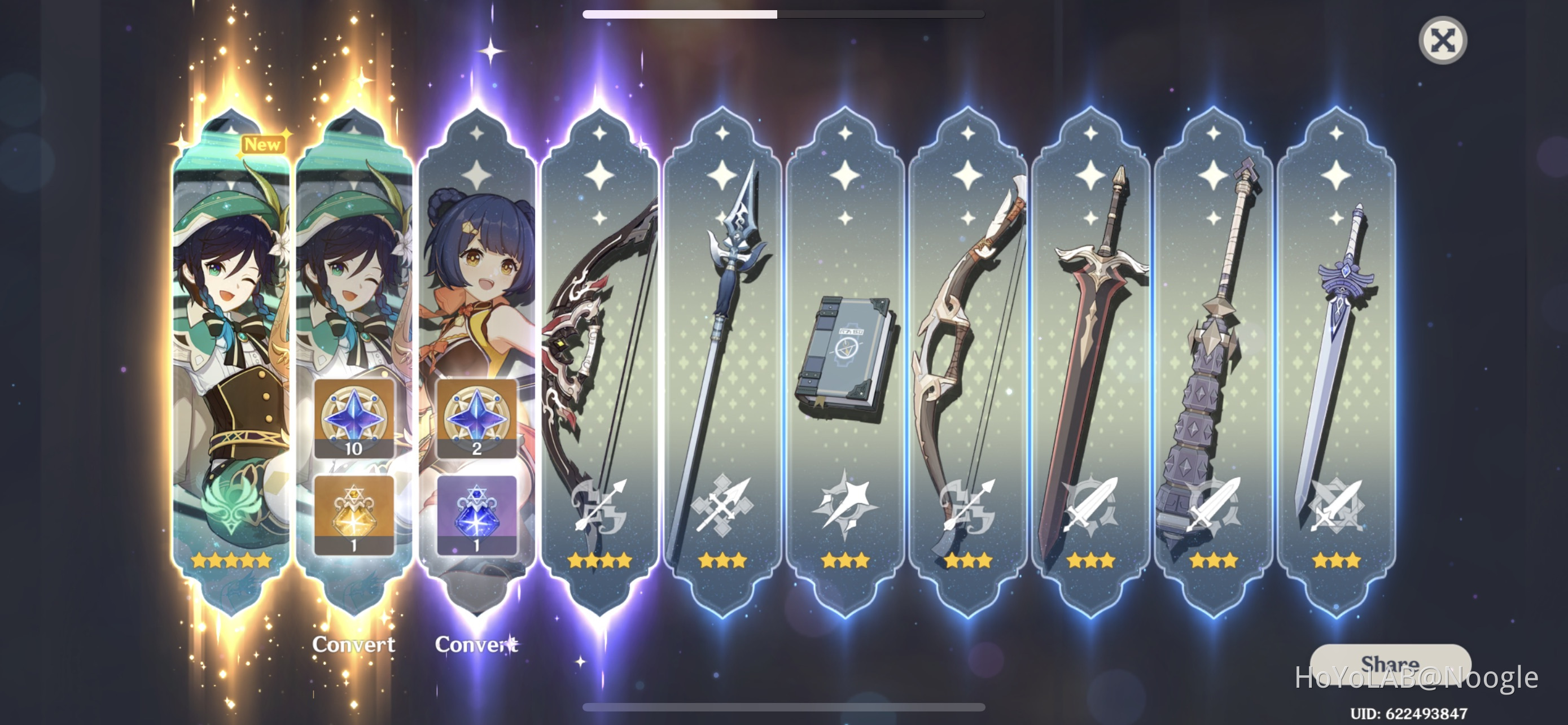 My luckiest 10 pull ever Genshin Impact | HoYoLAB