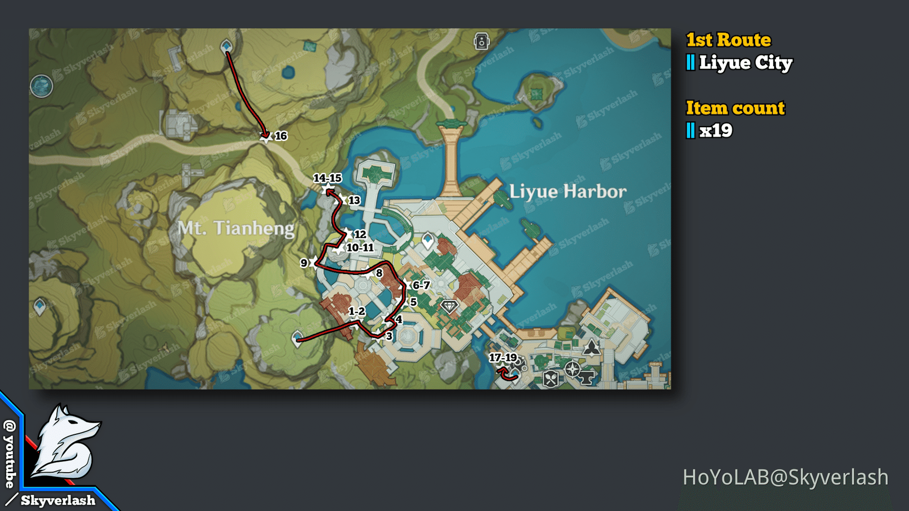 [Liyue Specialty] 39 Glaze Lily Farming Routes Genshin Impact HoYoLAB