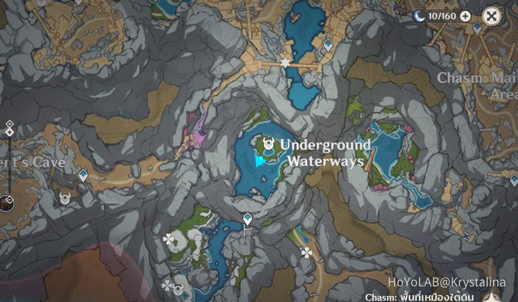 Chasm คำขอของ Khedive ระบบนิเวศทางน้ำ ( ส่วนหนึ่งของความสำเร็จลับ