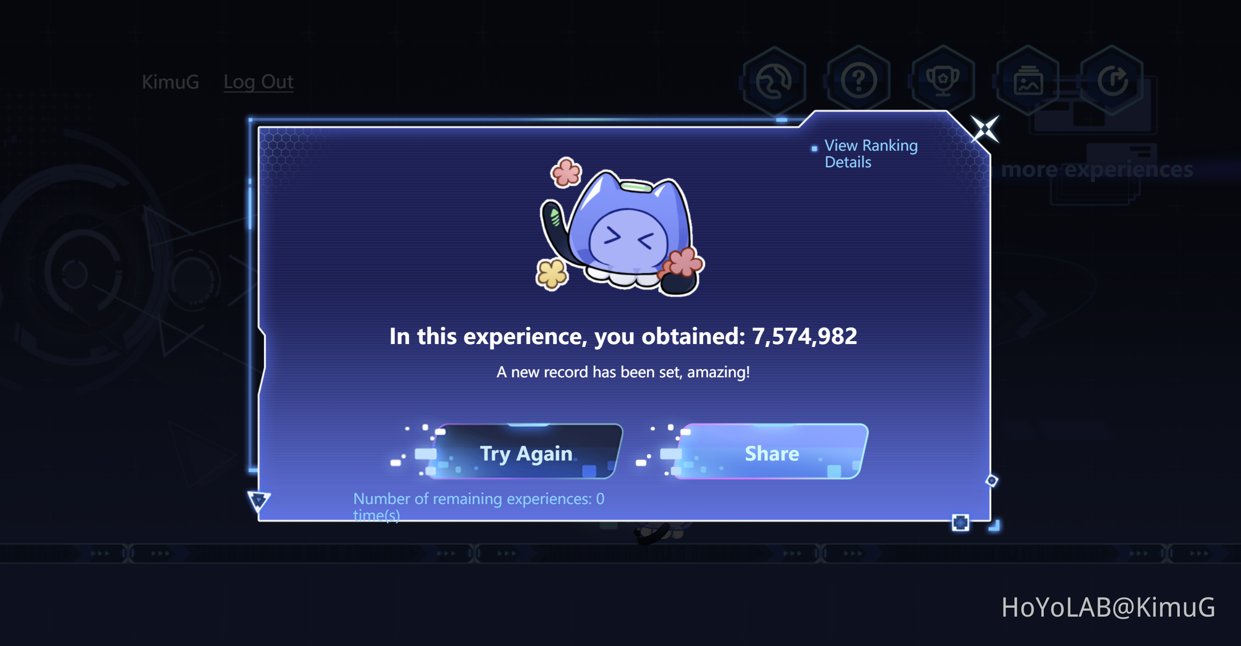 Day 3 + 7 574 982 | HoYoLAB