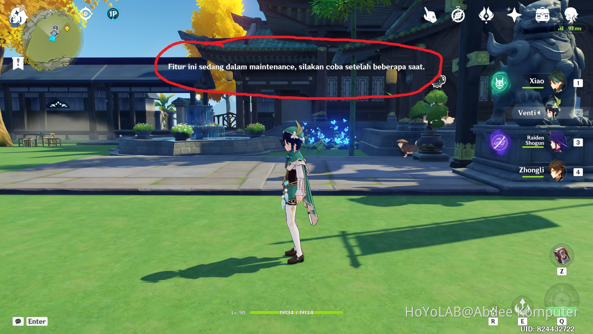 Teapot Maintenance Genshin Impact HoYoLAB