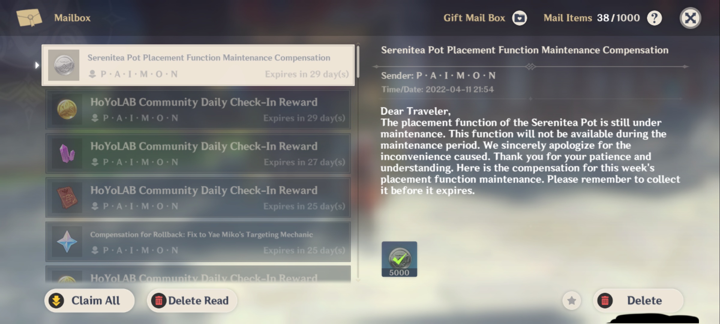 Hoyoverese vs Teapot not working Genshin Impact HoYoLAB