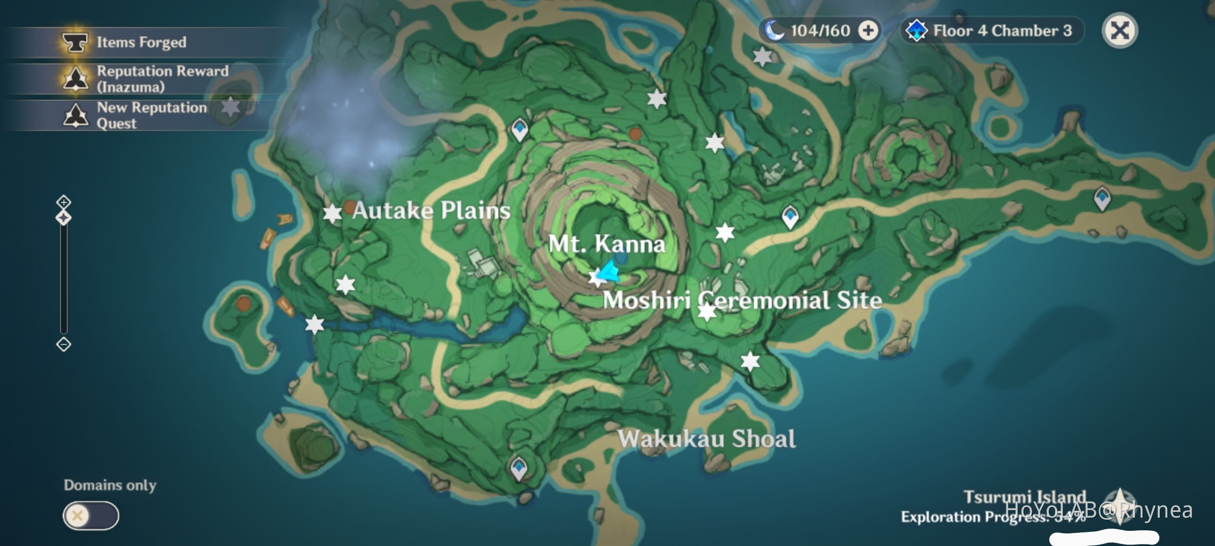 Hidden Precious Chest Atop Mt. Kanna, Tsurumi Island Genshin Impact