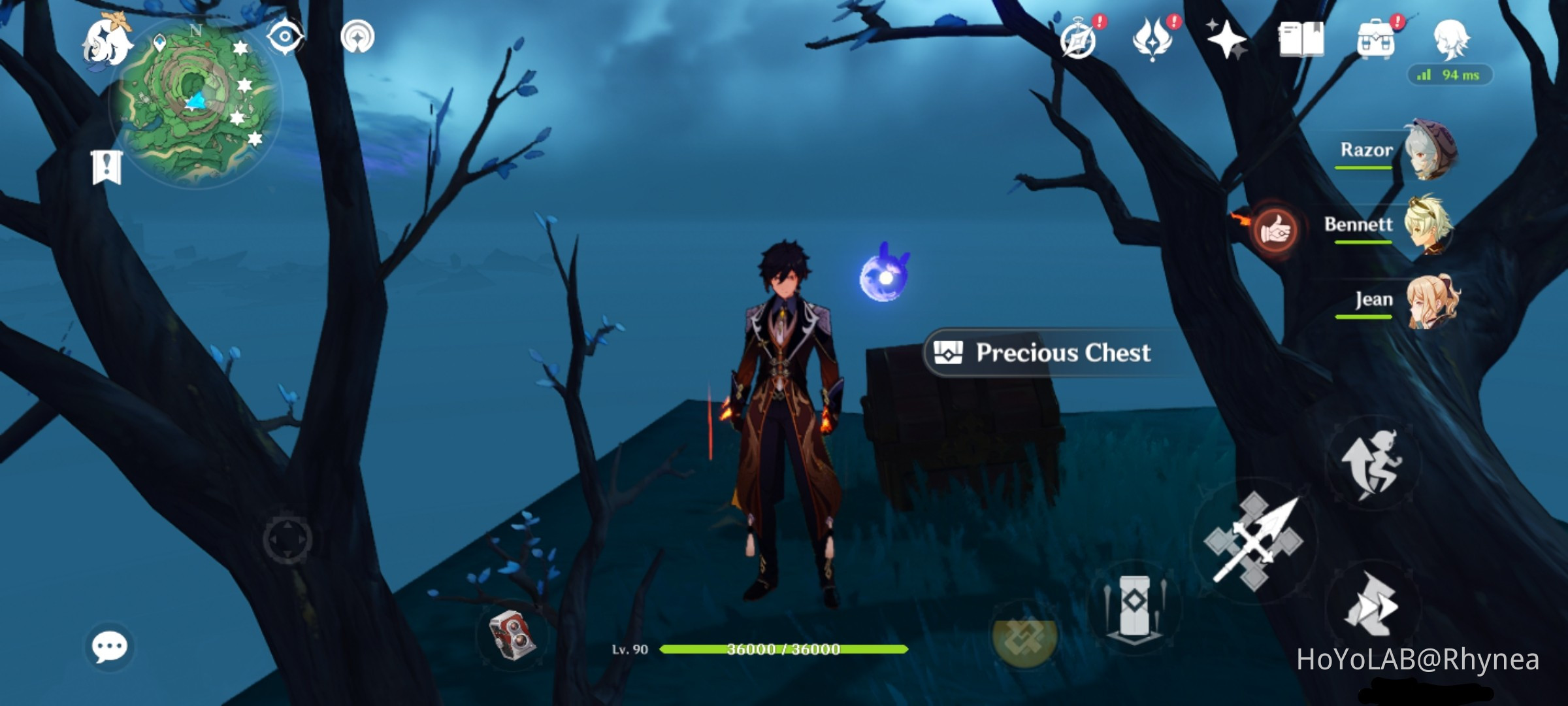 Hidden Precious Chest Atop Mt. Kanna, Tsurumi Island Genshin Impact