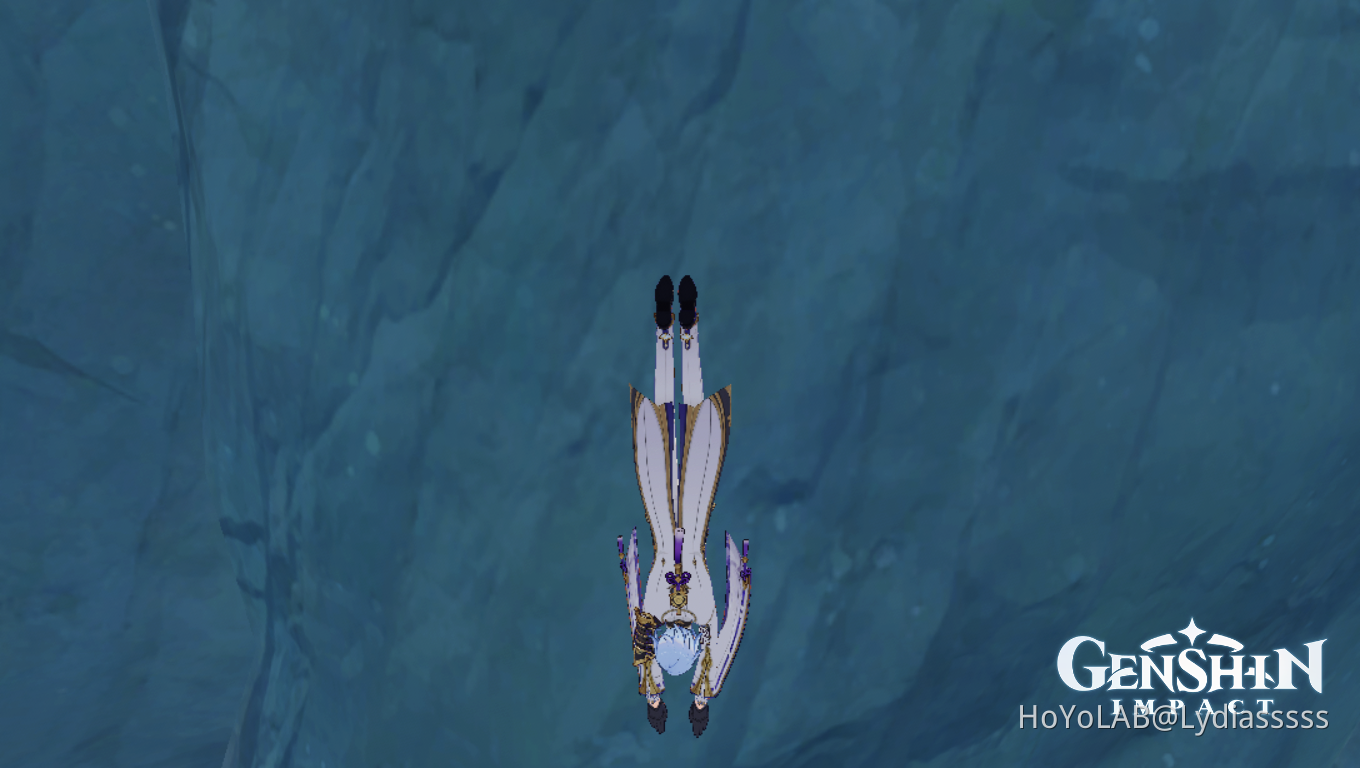 Obsess with characters' diving Genshin Impact HoYoLAB