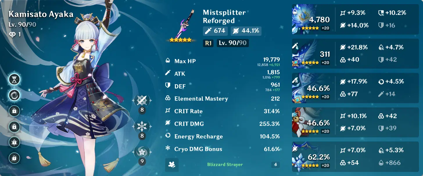 First day Ayaka Genshin Impact | HoYoLAB