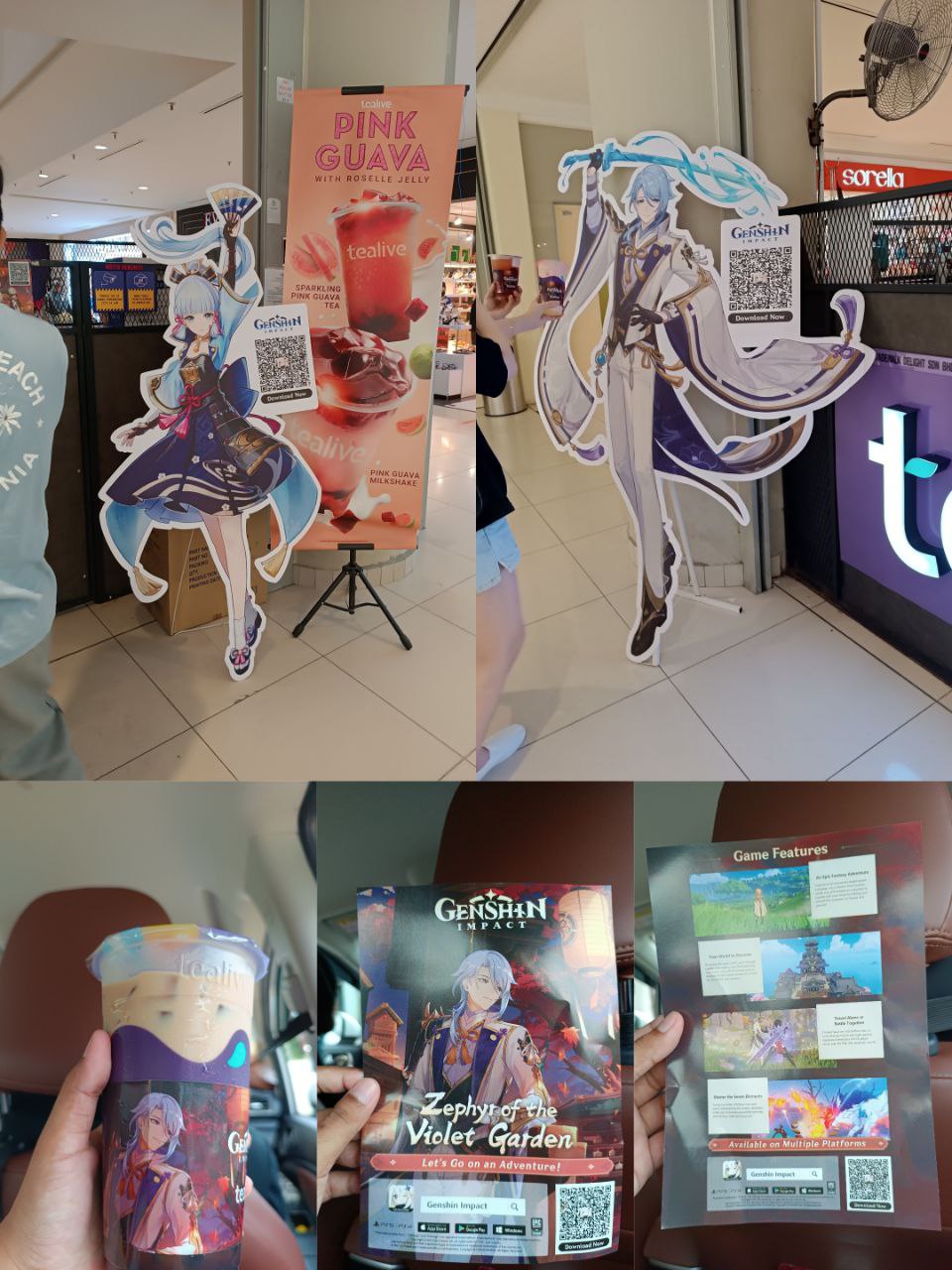 Genshin Impact x Tealive in Malaysia Genshin Impact HoYoLAB