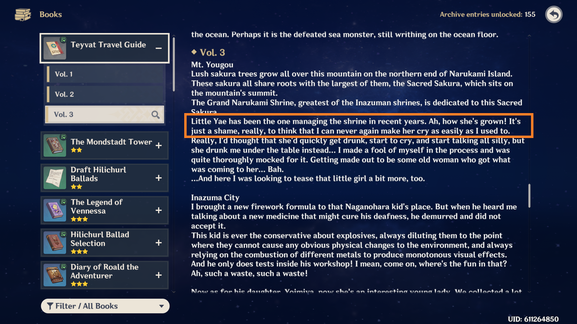 (Spoiler?) Did you checked the new Teyvat Travel Guide III? Genshin