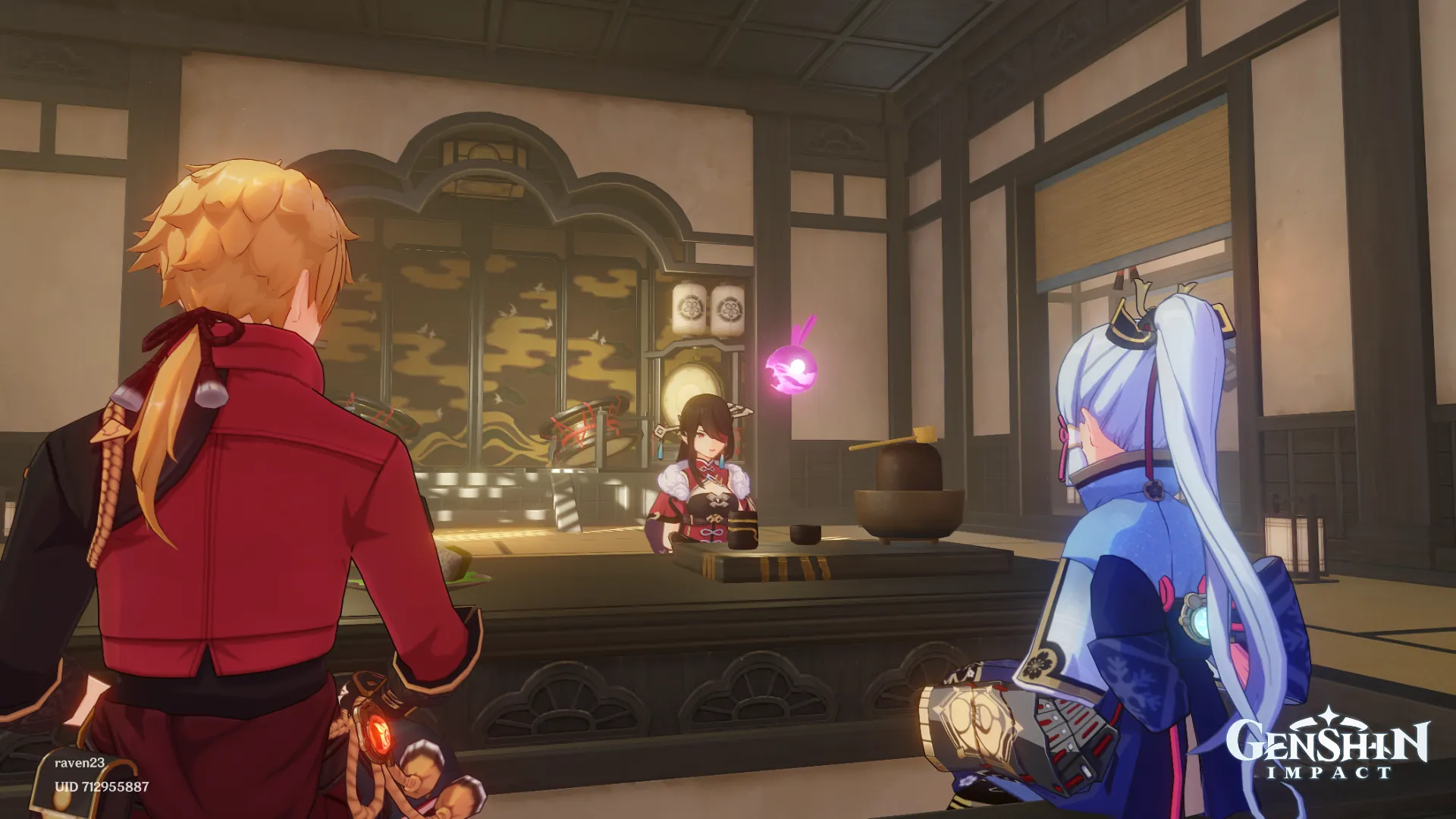 visiting the kamisato residence Genshin Impact HoYoLAB