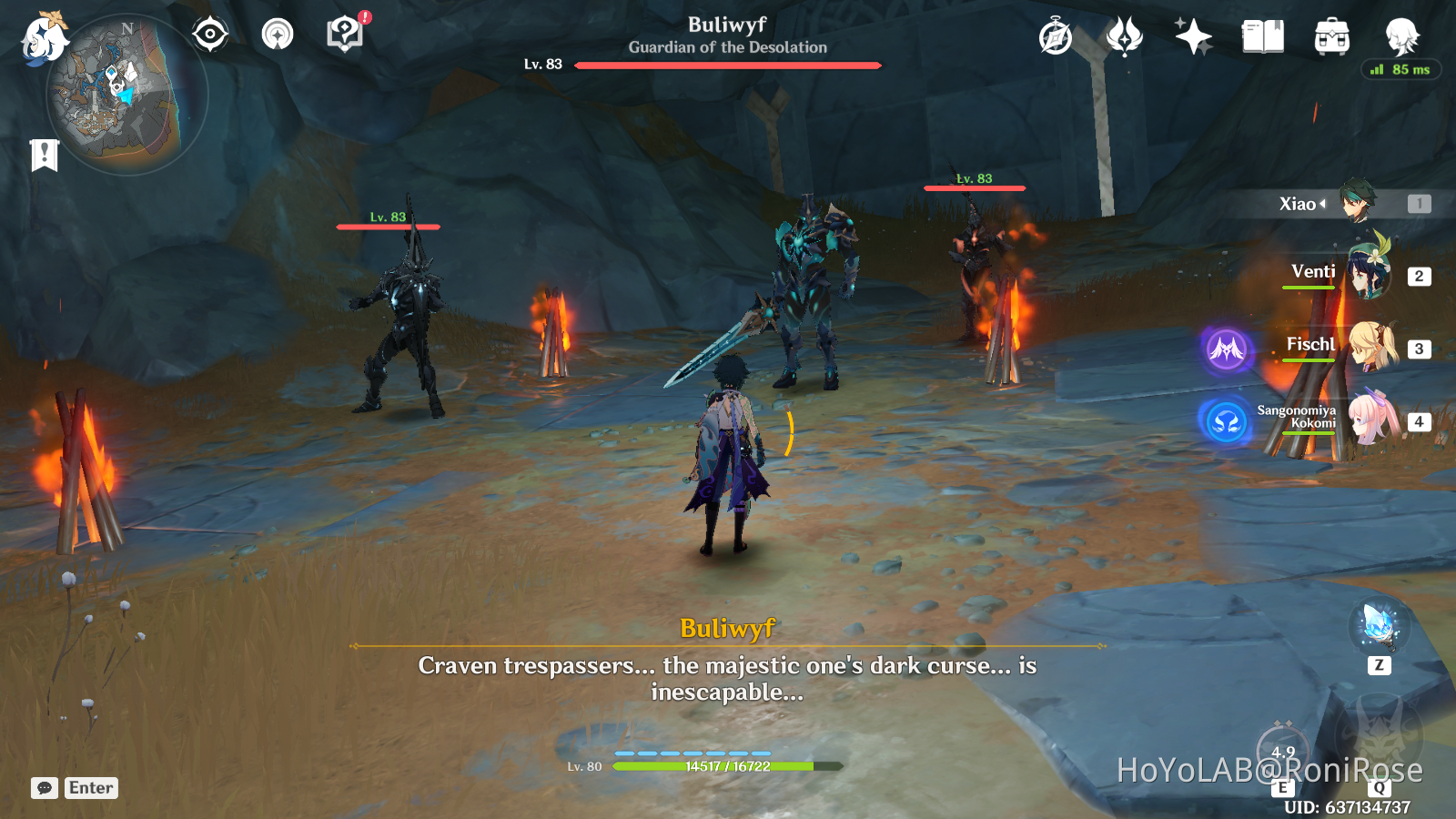 The Nine Black Serpents Genshin Impact HoYoLAB