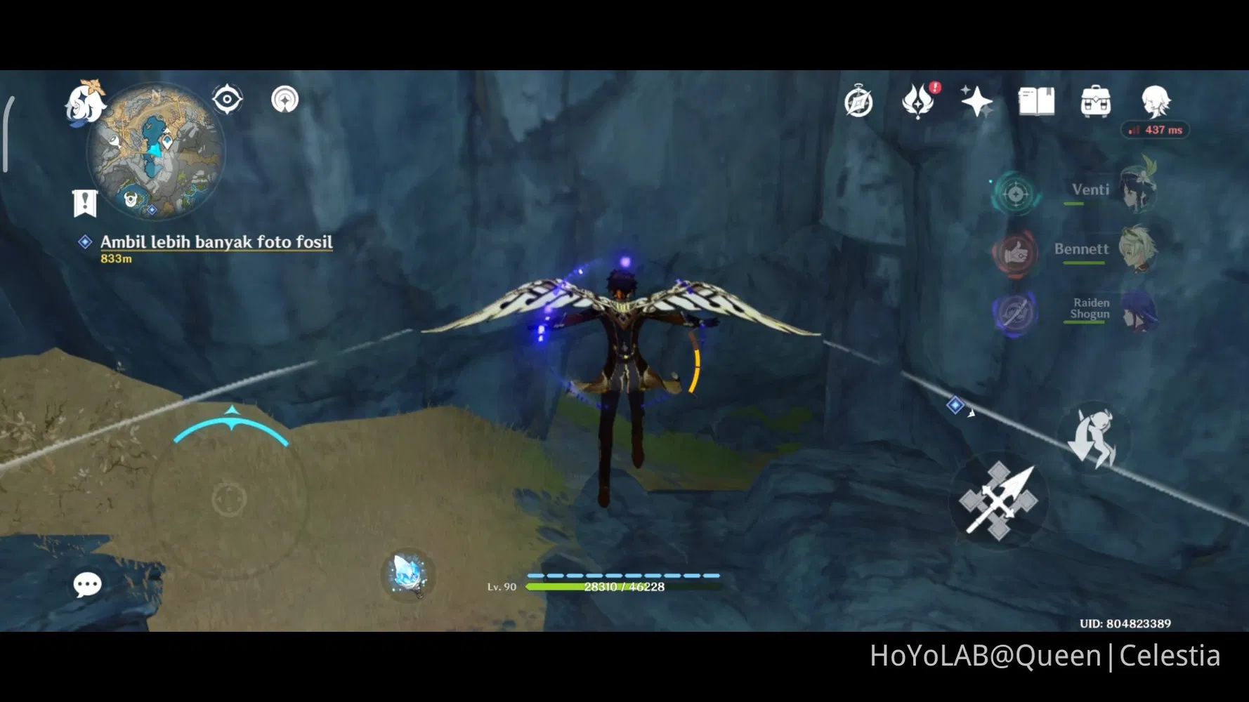 LOKASI 5 FOTO BATU ANEH DI QUEST PENYELIDIKAN KEHIDUPAN KUNO NPC KHEDIVE Genshin Impact HoYoLAB