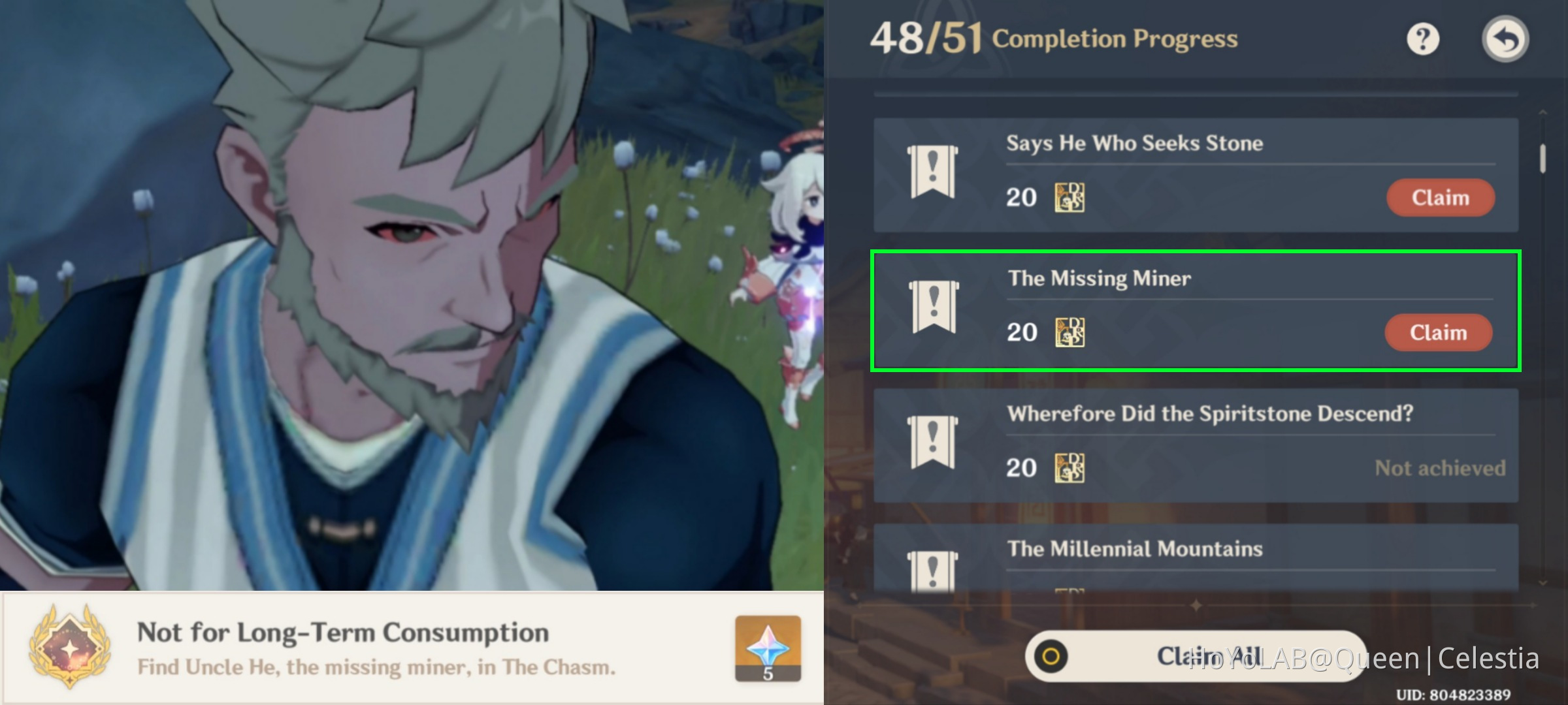 LOKASI 5 FOTO BATU ANEH DI QUEST PENYELIDIKAN KEHIDUPAN KUNO NPC