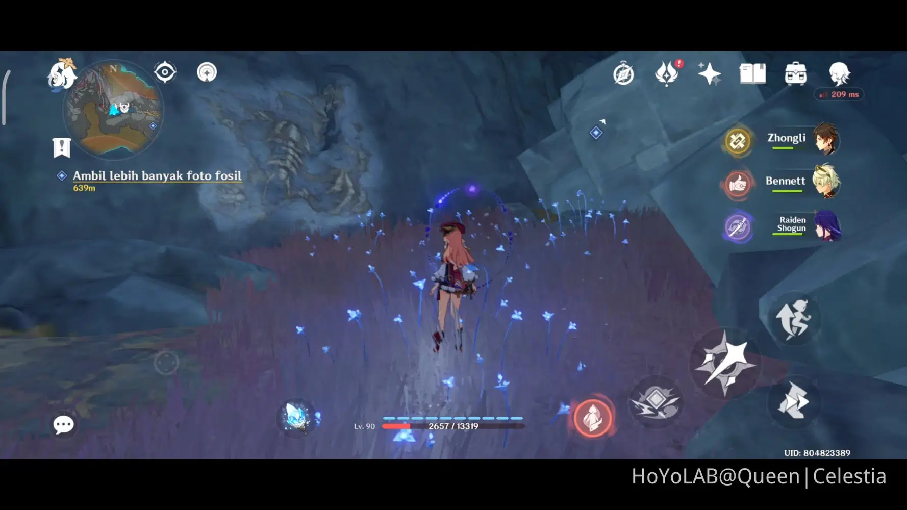 LOKASI 5 FOTO BATU ANEH DI QUEST PENYELIDIKAN KEHIDUPAN KUNO NPC