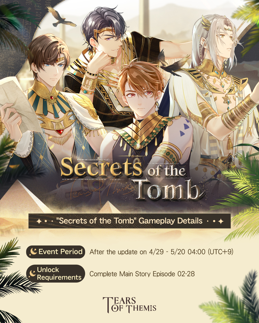 "Secrets of the Tomb" Gameplay Details Tears of Themis | HoYoLAB
