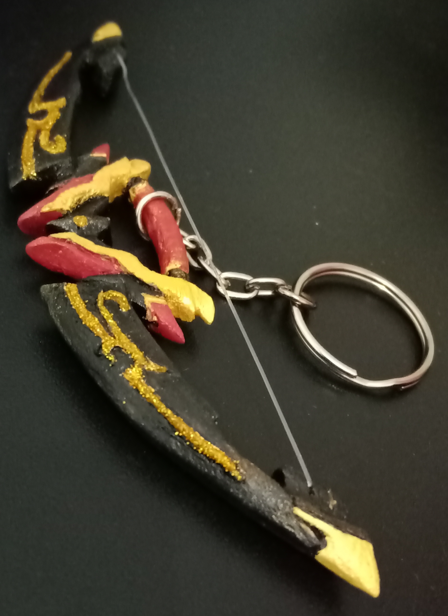 弓藏, Handmade wooden Rust keychain Genshin Impact | HoYoLAB