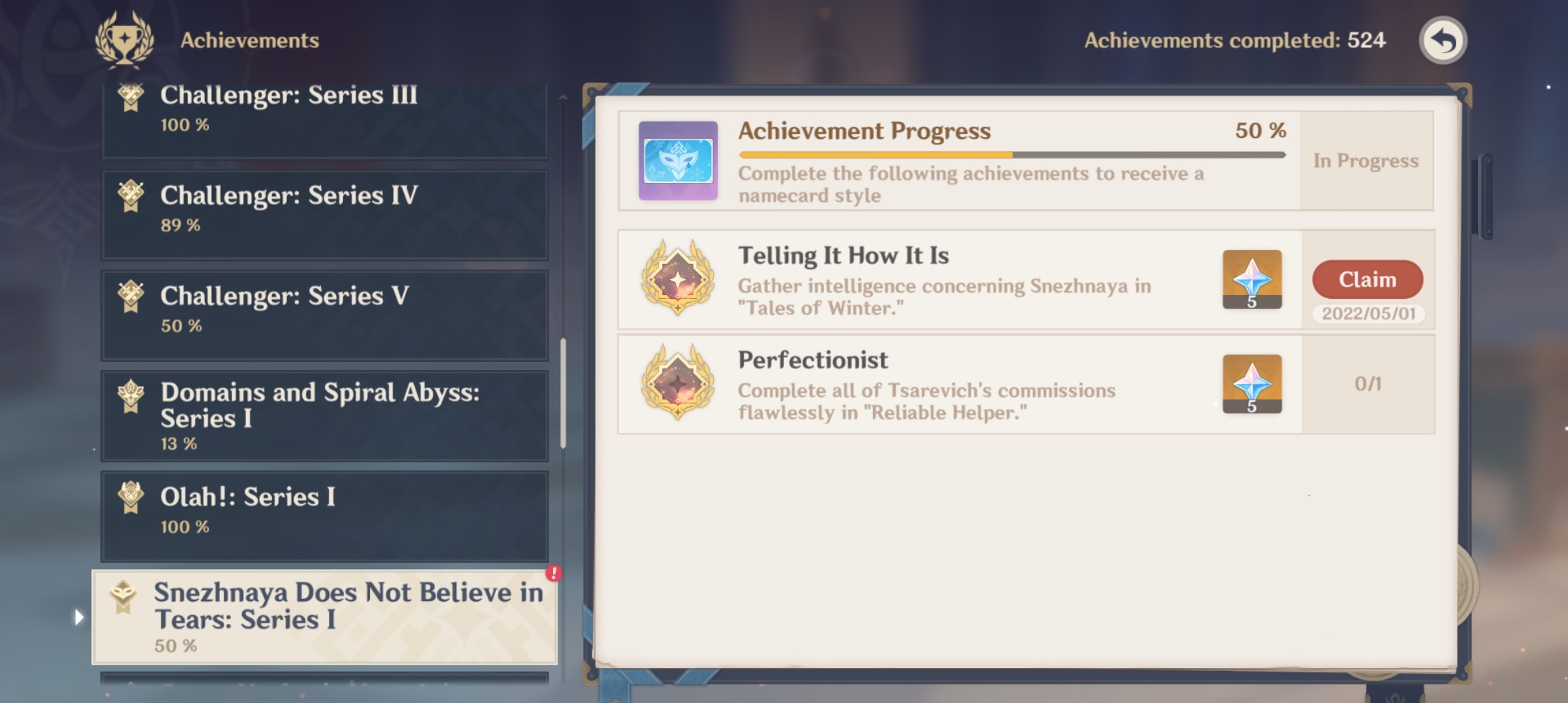 I'm Coming for You, Tsarevich!! >{ Genshin Impact HoYoLAB