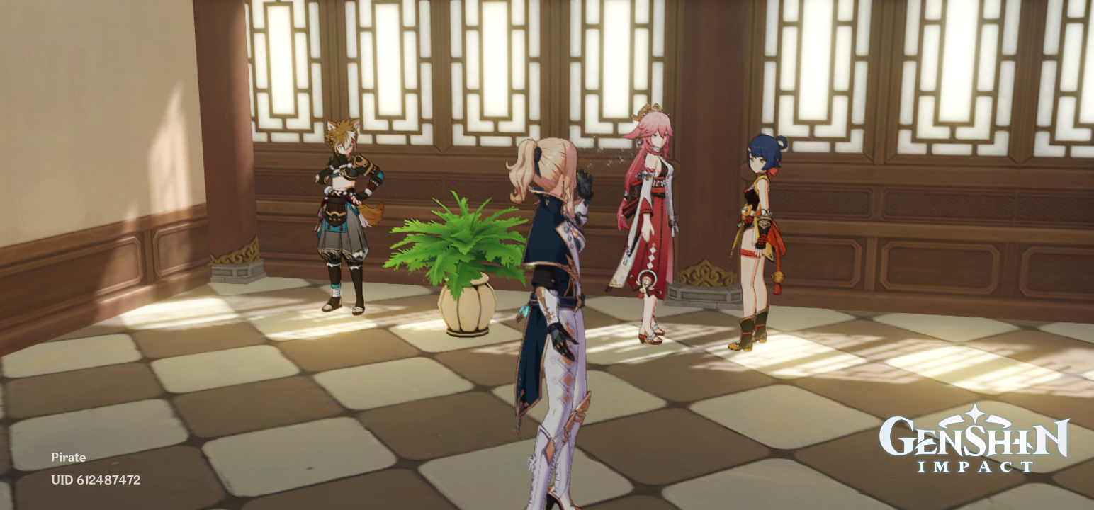 friends tea pot Genshin Impact HoYoLAB