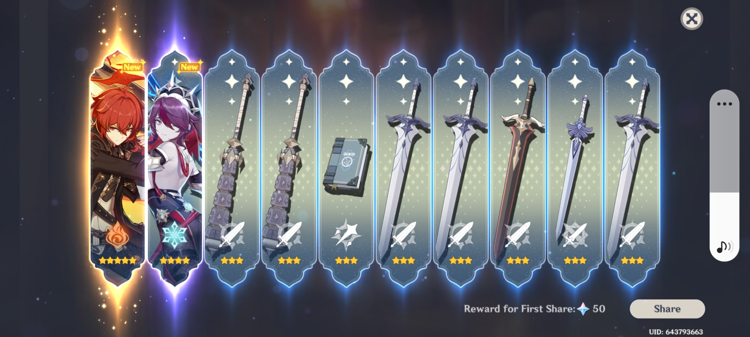 my first 5 star Genshin Impact | HoYoLAB