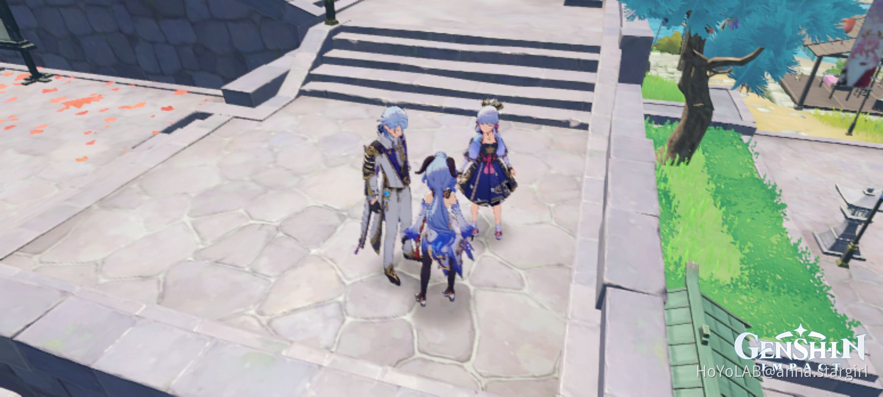 blue hair characters | Genshin Impact | HoYoLAB
