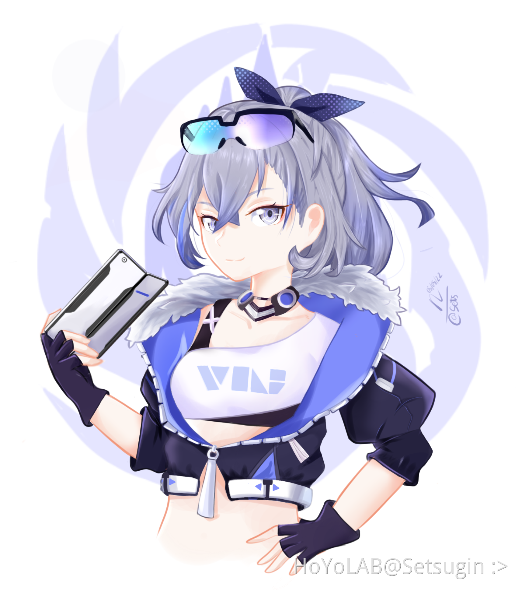 Silver wolf (but I forgot to post the WIP so this is the &ldquo;second&rdquo; post